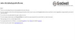 Desktop Screenshot of misc-download.gradwell.com