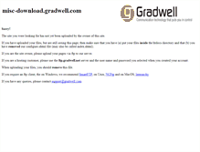Tablet Screenshot of misc-download.gradwell.com